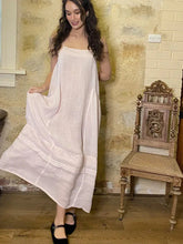 Load image into Gallery viewer, Miss Rose Sister Violet Isadore Cami Linen Dress Powder Pink
