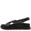 Django & Juliette Ubari Sandals Black Leather