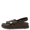 Django & Juliette Ubari Sandals Chocolate Leather