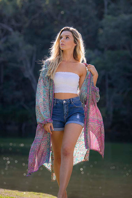 Cienna Bandeau Top White