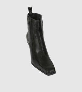 Beau Coops Libby Chelsea Boots Nero Black Patent Leather