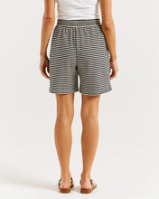 Load image into Gallery viewer, Betty Basics Harvard Short Cream &amp; Black Stripe
