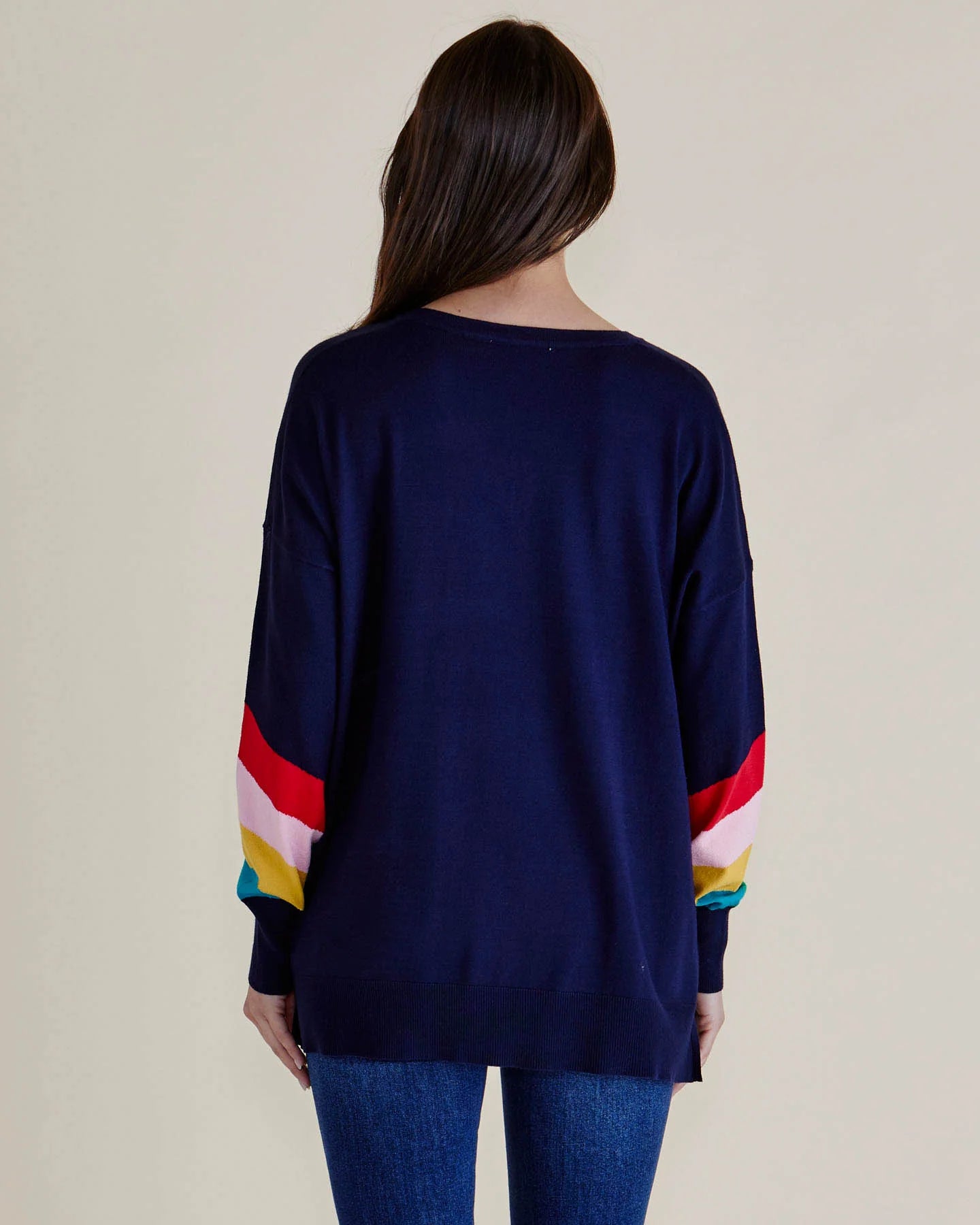 Betty Basics Mimi Sweater Rainbow