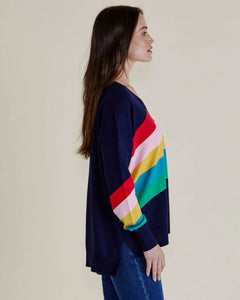 Betty Basics Mimi Sweater Rainbow