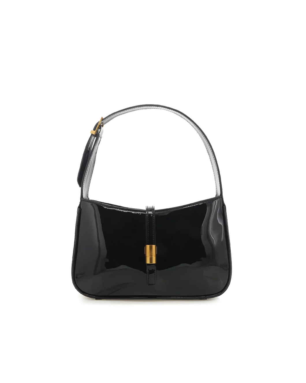 Billini Clara Shoulder Bag Black Patent