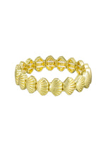 Load image into Gallery viewer, Tiger Tree Gold Sea Shell Bracelet
