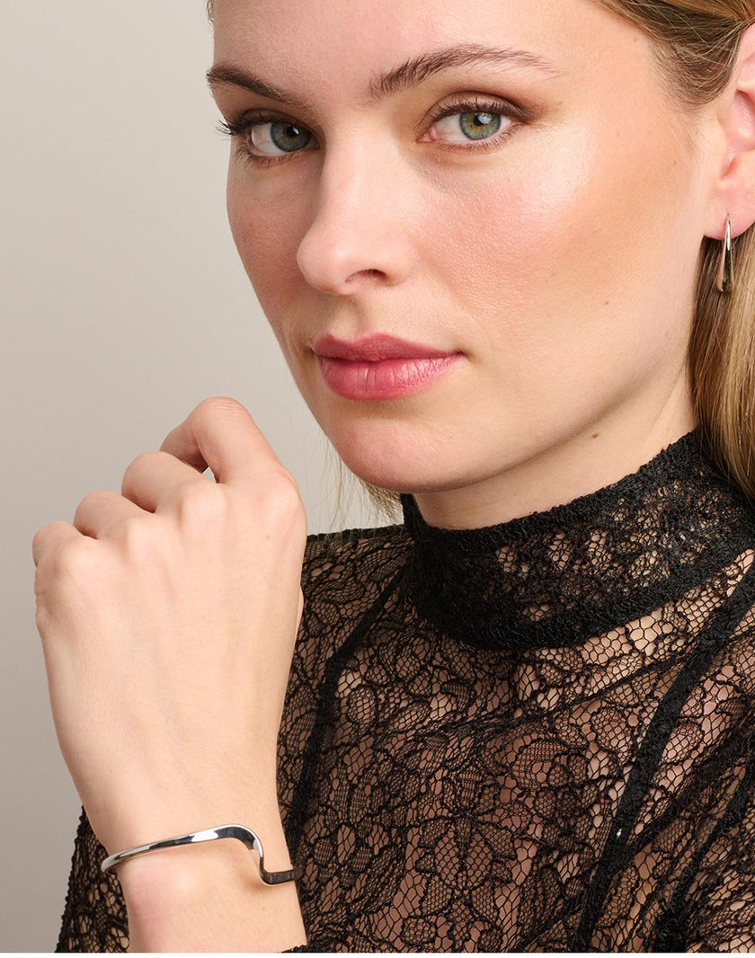 Tiger Tree Silver Maat Cuff