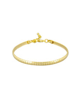 Load image into Gallery viewer, Tiger Tree Gold Snake Link Bracelet
