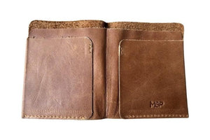 Makers & Providers One Piece Wallet Tan