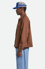 Load image into Gallery viewer, Brixton Union Relaxed Harrington Jacket Pinecone
