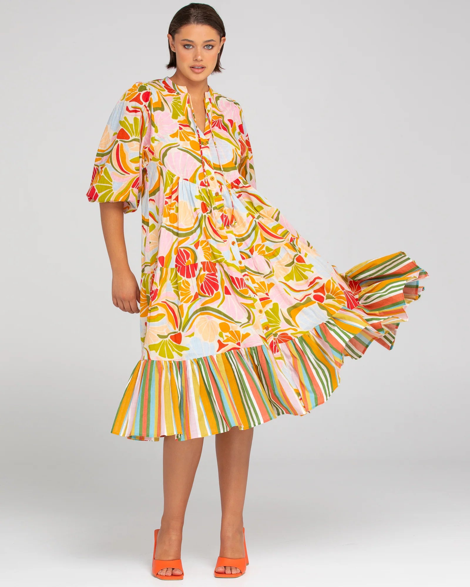 Boom Shankar Mabel Dress Spliced Colada