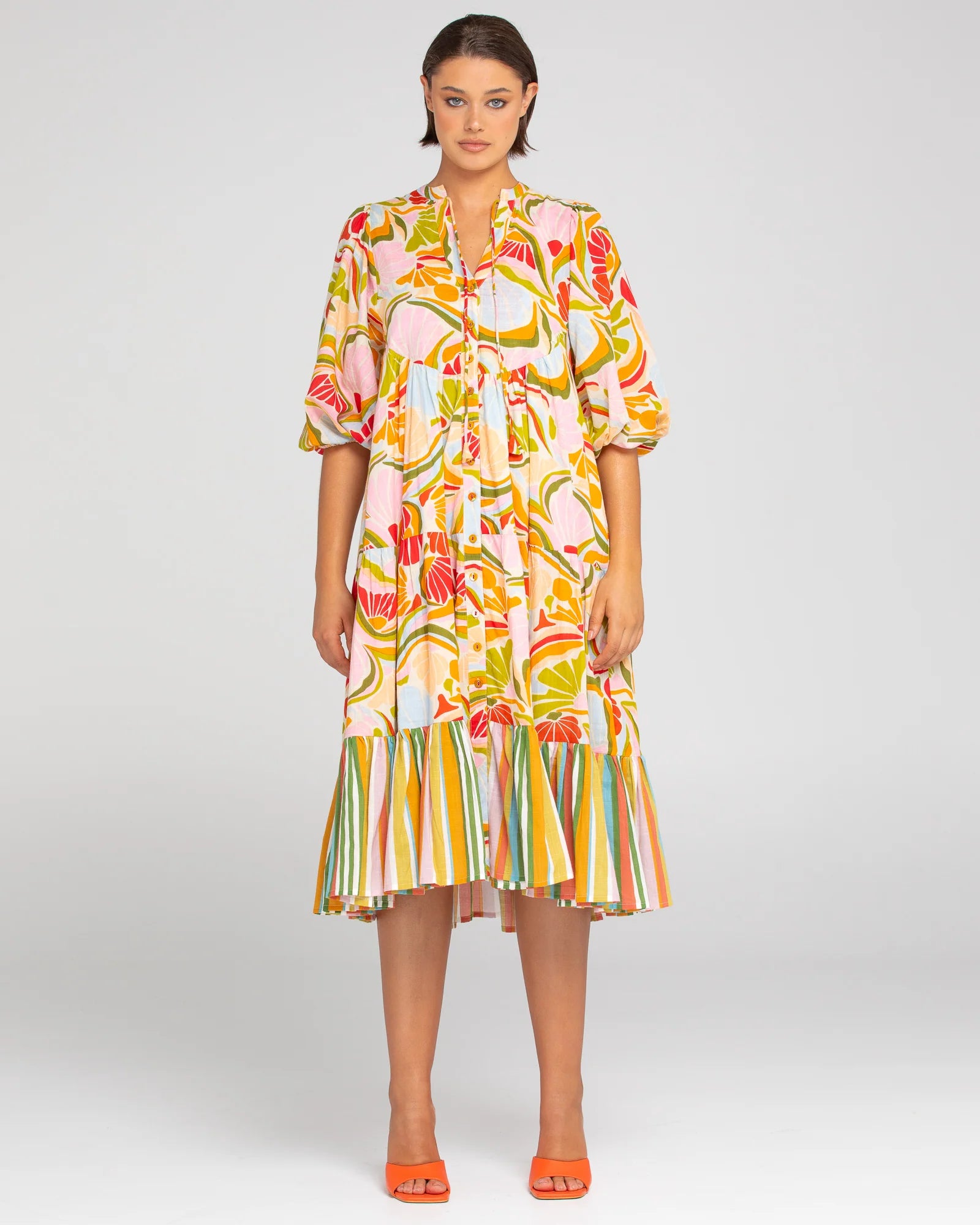 Boom Shankar Mabel Dress Spliced Colada
