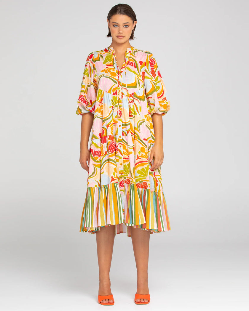 Boom Shankar Mabel Dress Spliced Colada