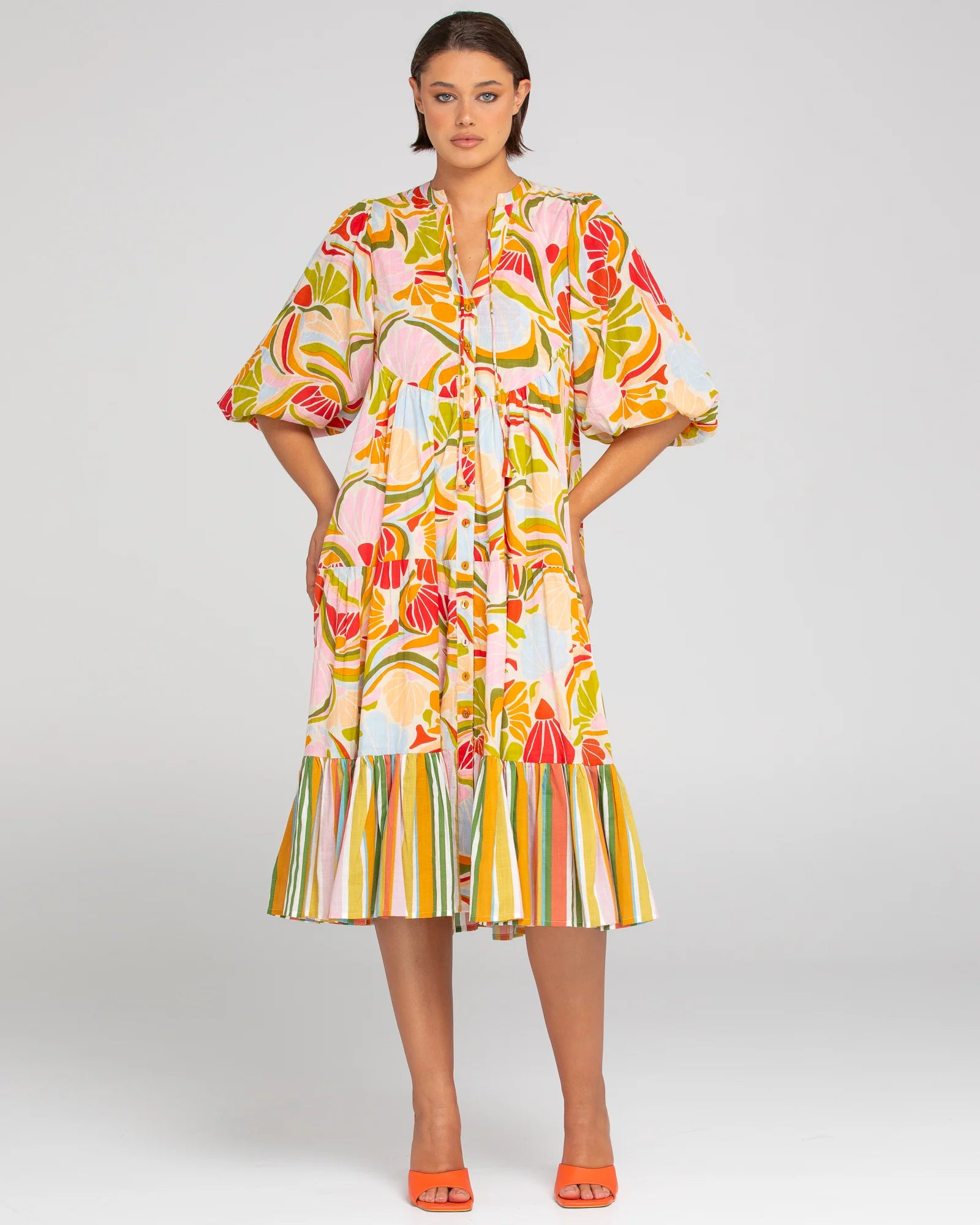 Boom Shankar Mabel Dress Spliced Colada