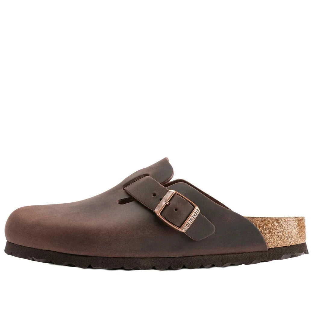 Birkenstock Boston Habana Oiled Leather