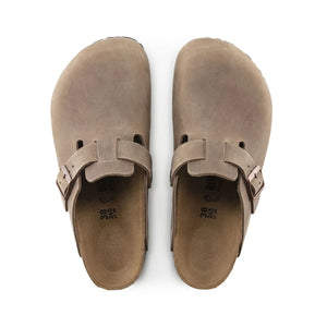 Birkenstock Boston Tabacco Brown Oiled Leather