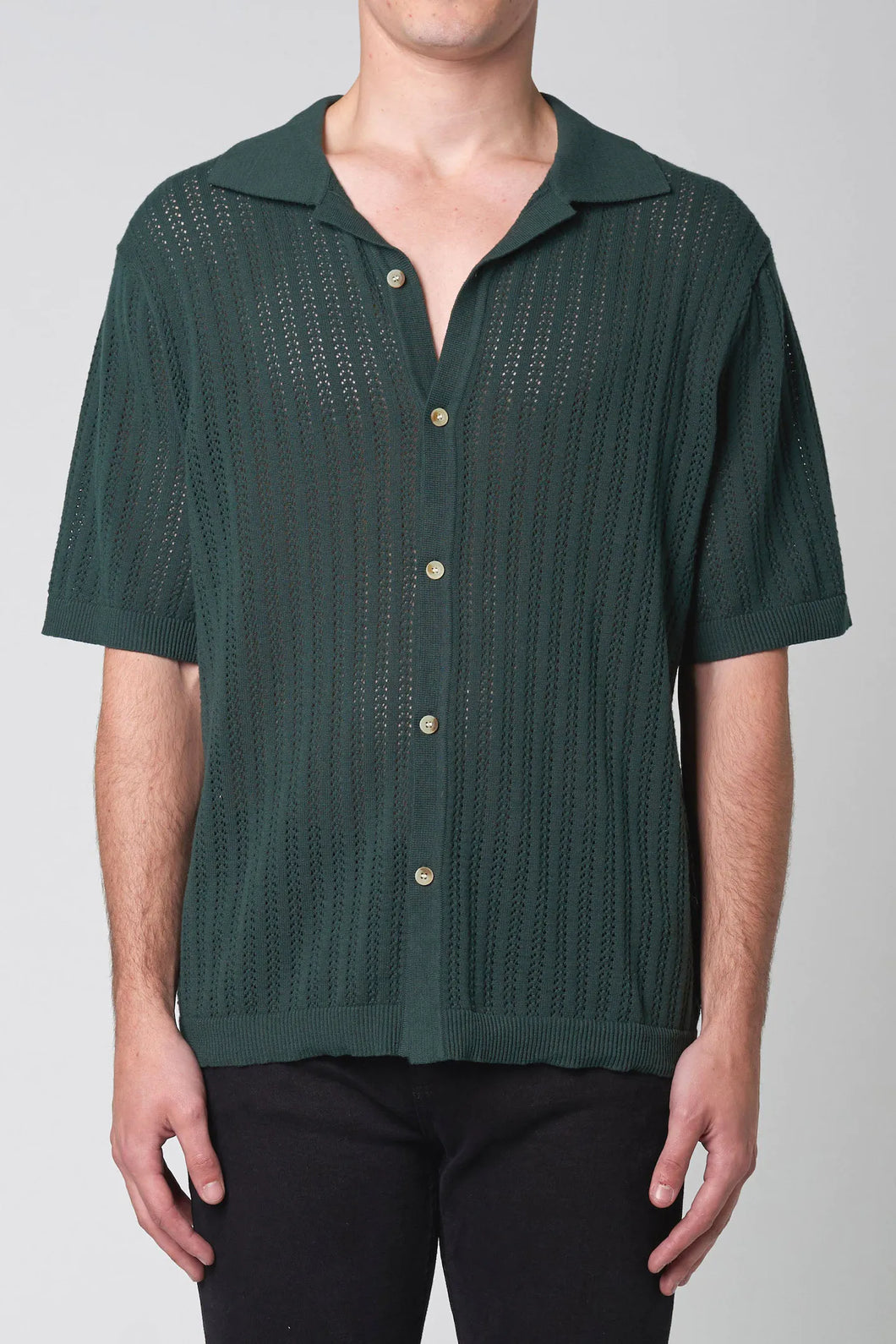 Rolla's Bowler Knit Shirt Thyme