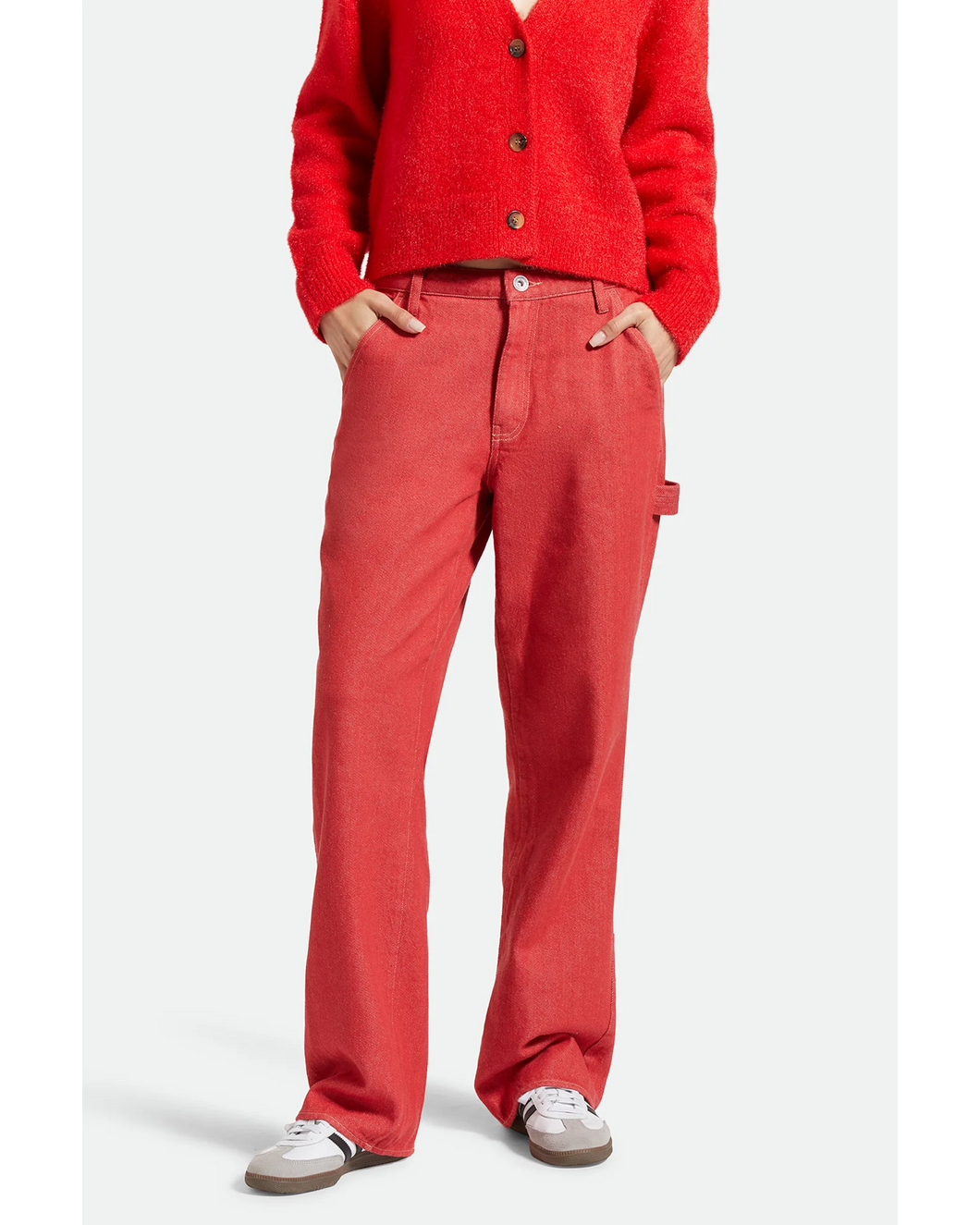 Brixton Essex Painter Pant Mars Red