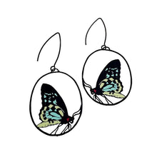 Load image into Gallery viewer, DENZ Midi Cairns Birdwing Butterfly Earrings
