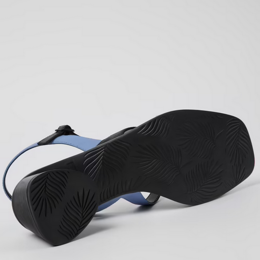 Camper Twins Multicoloured Leather Slingback Black/Blue
