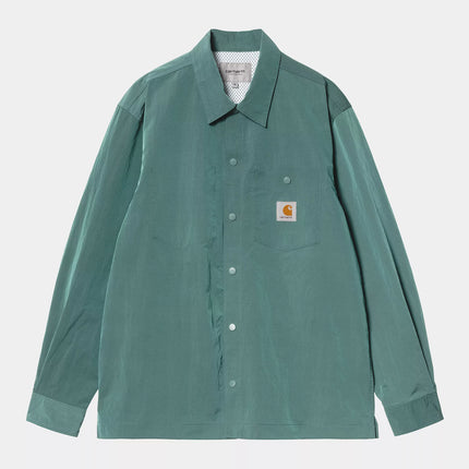 Carhartt WIP L/S Canby Shirt Jac Silver Pine/ White
