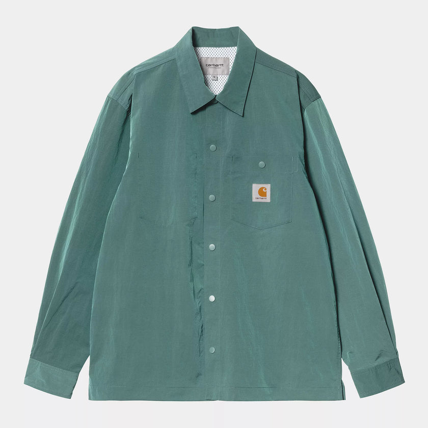 Carhartt WIP L/S Canby Shirt Jac Silver Pine/ White