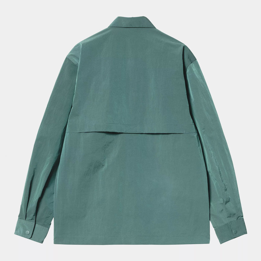 Carhartt WIP L/S Canby Shirt Jac Silver Pine/ White