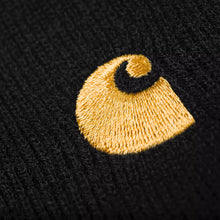 Load image into Gallery viewer, Carhartt WIP Chase Beanie Black
