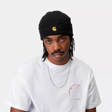 Load image into Gallery viewer, Carhartt WIP Chase Beanie Black
