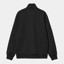 Load image into Gallery viewer, Carhartt WIP Chase Neck Zip Sweat Black
