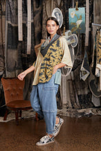 Load image into Gallery viewer, Circular by Maud Alice Dainty Cotton Tee W Silk Artworks
