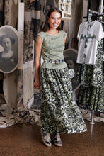 Load image into Gallery viewer, Circular by Maud Alice Dainty Cotton Skirt Car Camo
