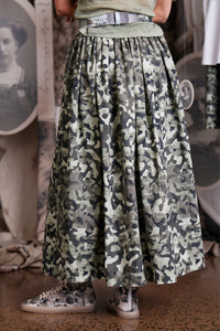 Circular by Maud Alice Dainty Cotton Skirt Car Camo