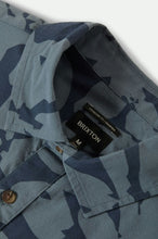 Load image into Gallery viewer, Brixton Charter Print S/S Washed Navy/Azure Blue Floral
