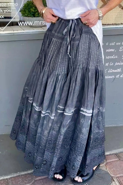 Miss Rose Sister Violet A Date With Mabel Skirt Black Washed