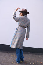 Load image into Gallery viewer, Barry Made Holmsen Trench Denim Check
