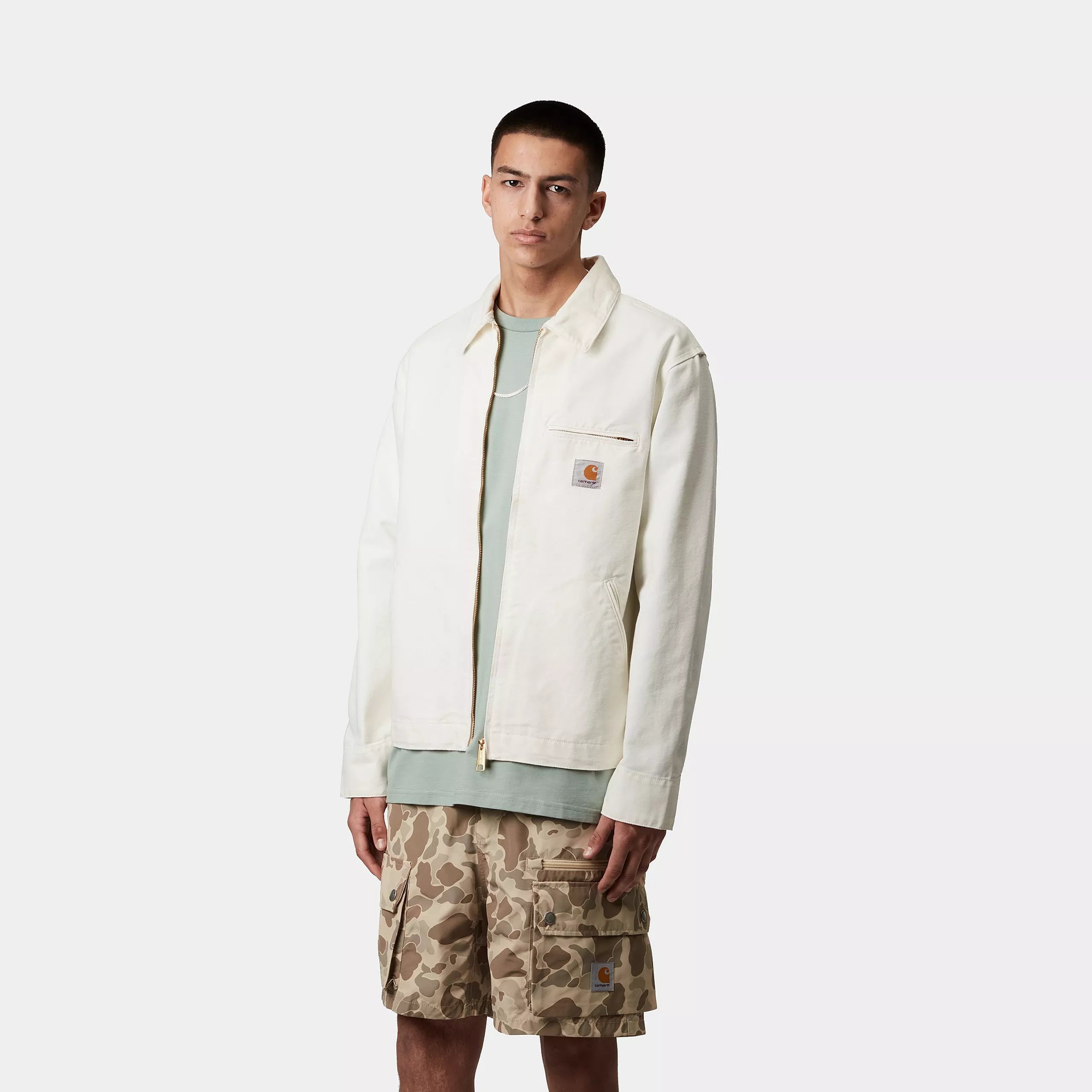 Carhartt WIP Detroit Jacket Wax / Wax rinsed