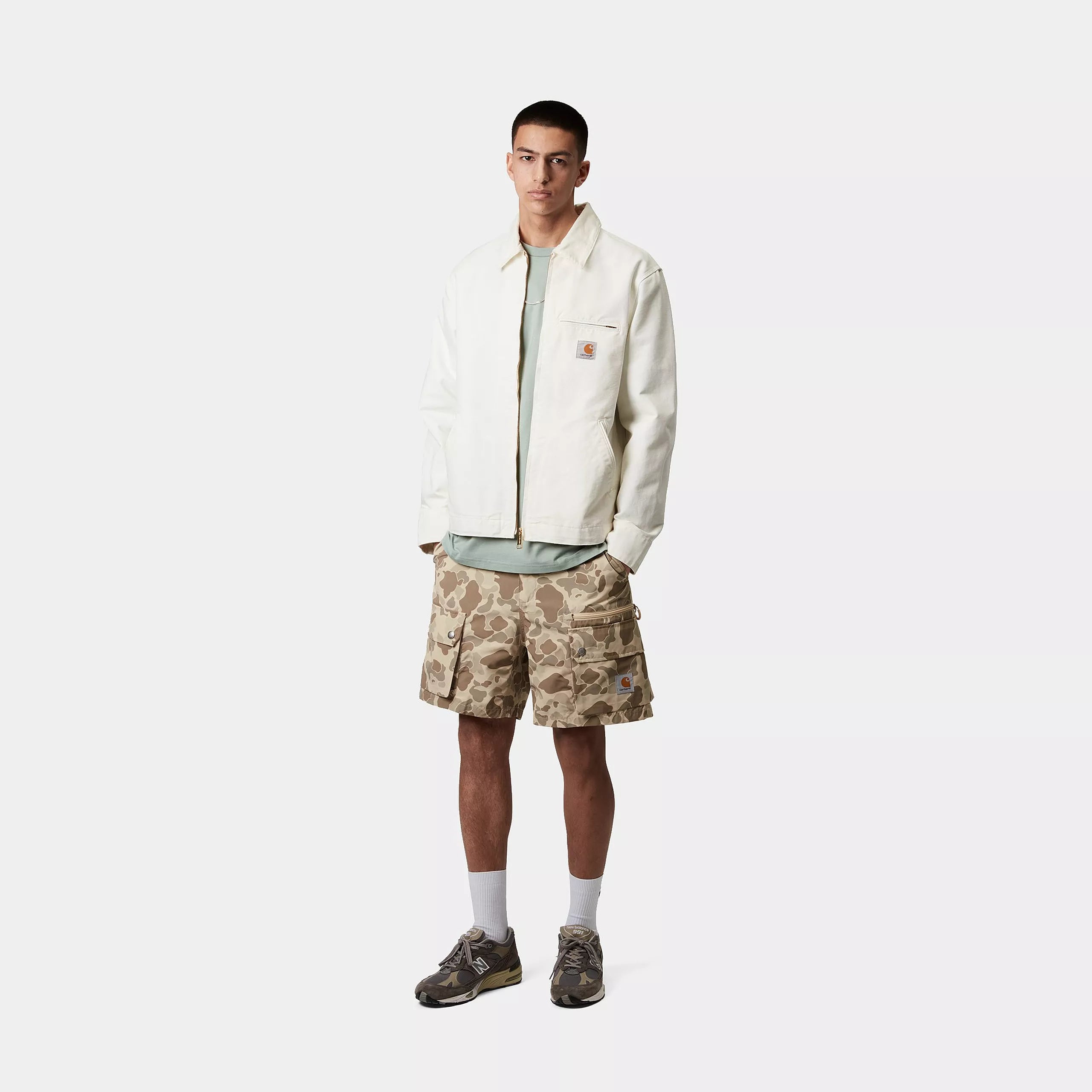 Carhartt WIP Detroit Jacket Wax / Wax rinsed