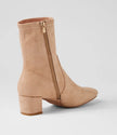 Django & Juliette Hartful Latte Stretch Microsuede