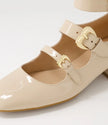 Django & Juliette Voslo Latte Patent Leather