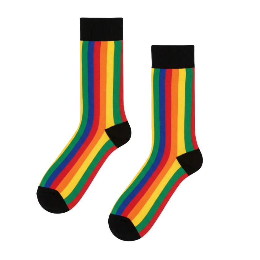 RAU Studio Rainbow Stripes Socks
