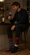 RAU Studio Wine Not? Socks