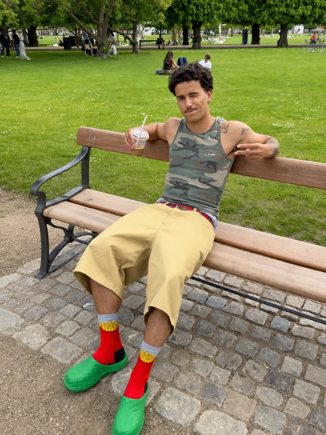 RAU Studio Fries Feet Socks