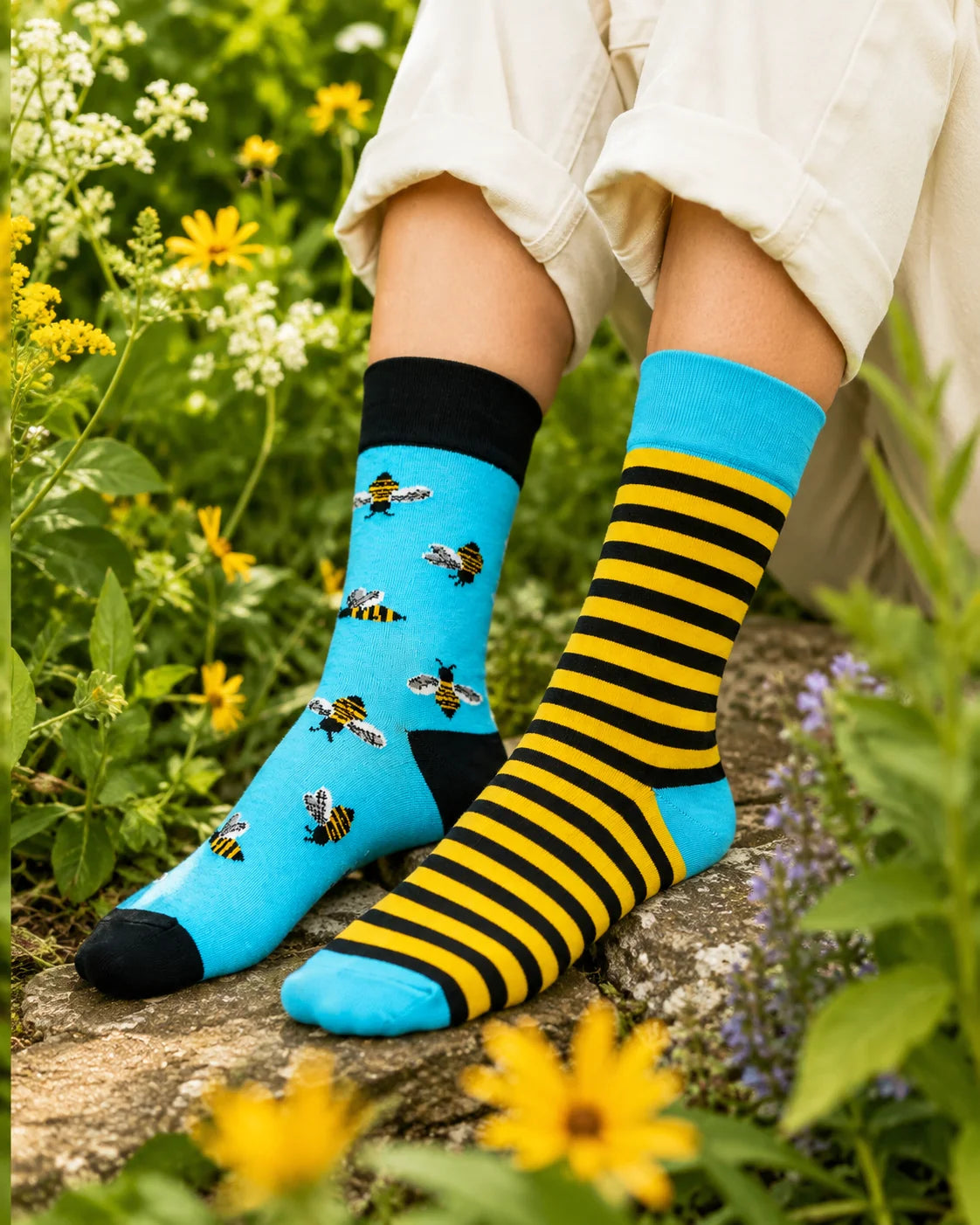 RAU Studio Bee-Utiful Socks