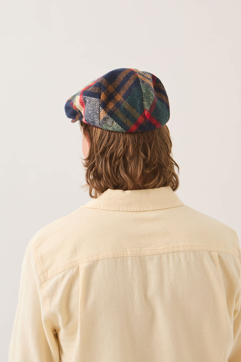 Brixton Hooligan Snap Cap Navy/Green/Red/Cream