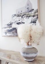 Load image into Gallery viewer, Auskin Long Wool Sheepskin Duster Sunset 30cm
