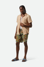 Load image into Gallery viewer, Brixton Everyday Hybrid Short 7&quot; Olive Surplus Floral
