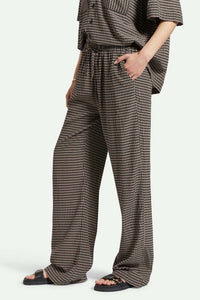 Brixton Hudson Lounge Pant Black/Grey