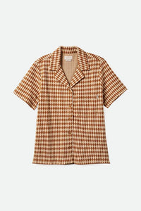 Brixton Dominica S/S Shirt Washed Copper
