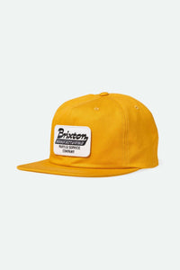 Brixton Township NP HP Snapback Yellow